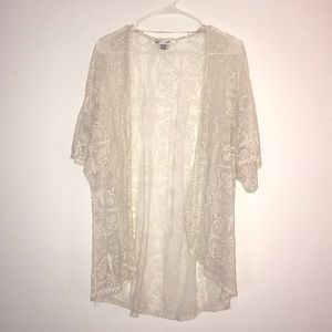 Thin see through “coverup”